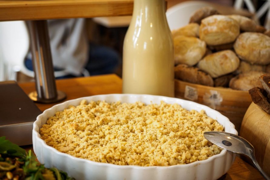 Rhabarbercrumble